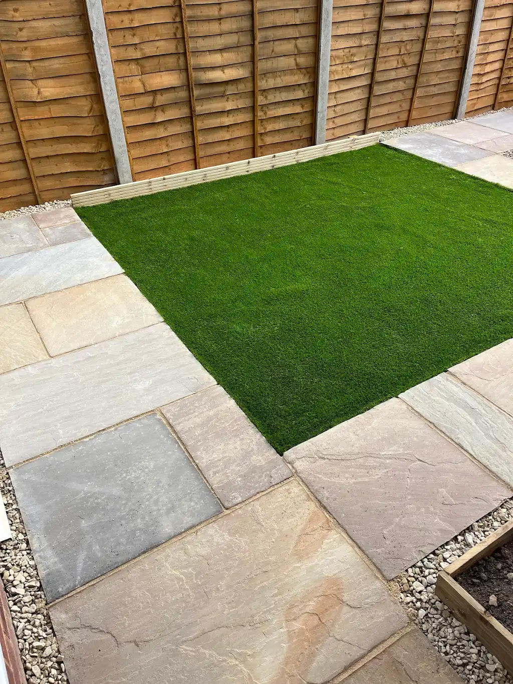 artificial grass installation